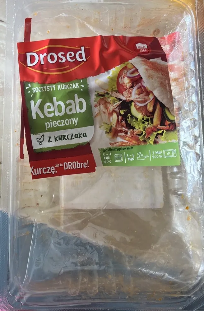 Soczysty kurczak Kebab
