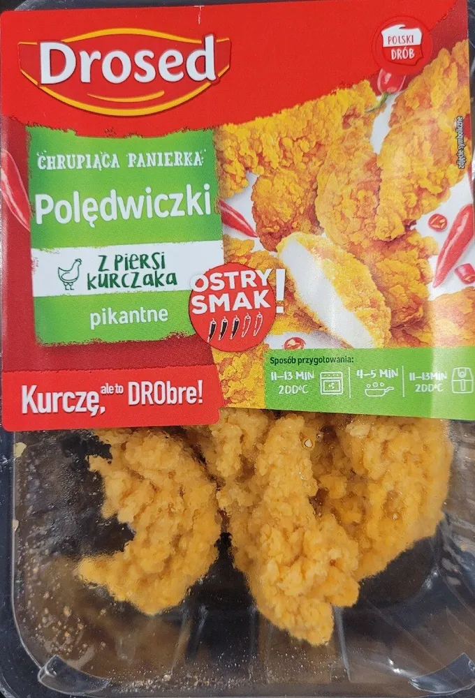 Polędwiczki z piersi kurczaka Pikantne