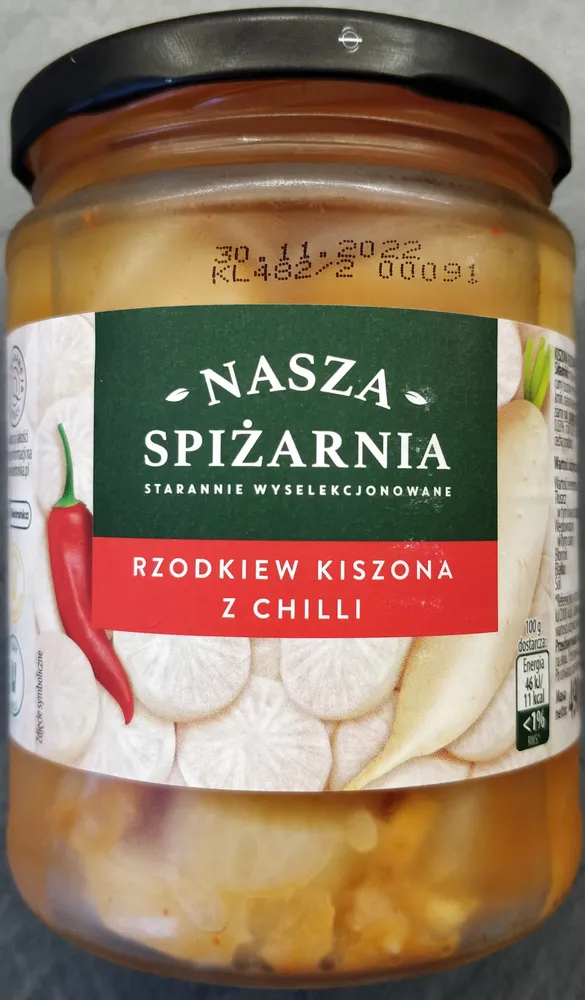 Rzodkiew kiszona z chilli