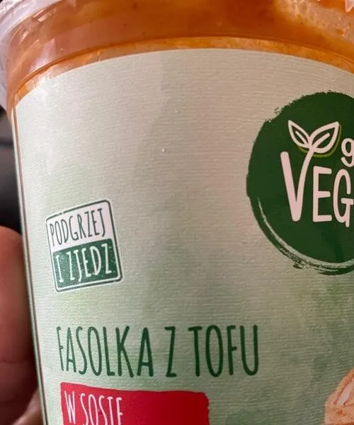 Fasolka z tofu w sosie