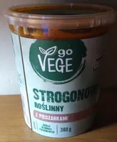 Strogonow roślinny z pieczarkami