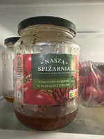 Pomidory suszone w paskach z ziołami