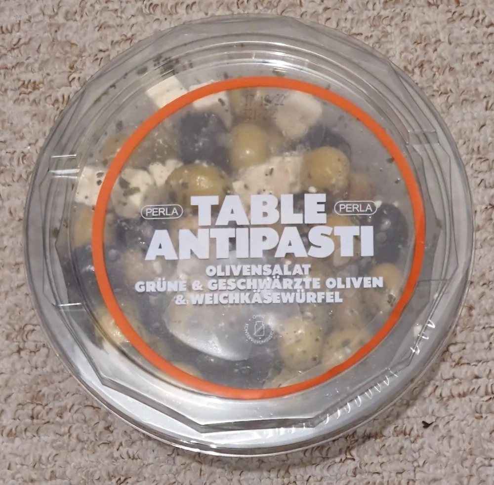 Table Antipasti
