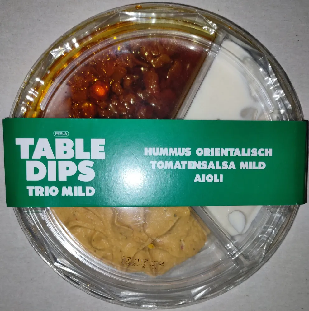 Table Dips - Trio Mild