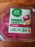 Hummus z ciecierzycy z burakiem