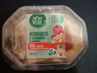 Hummus z ciecierzycy spicy salsa