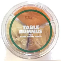 Table Hummus Trio -  natur, Tomate, pikant