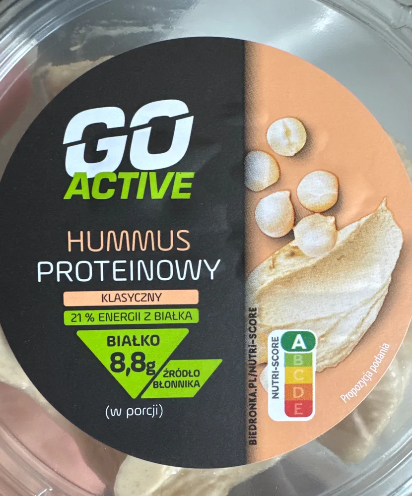 Hummus proteinowy klasyczny