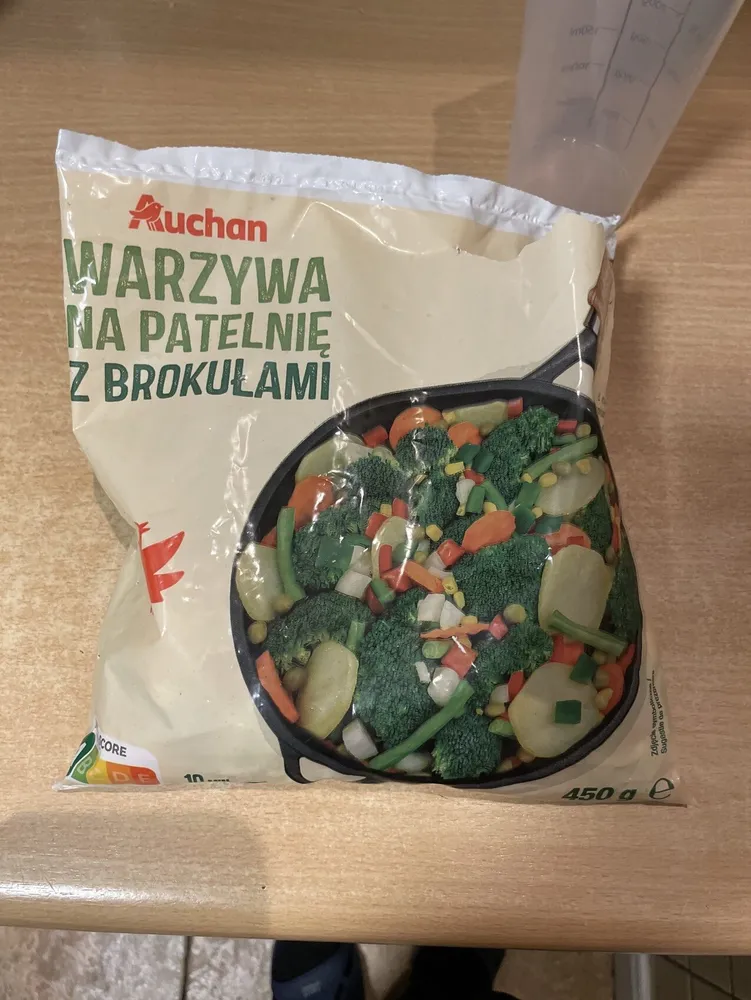 Warzywa na patelnię z brokułami