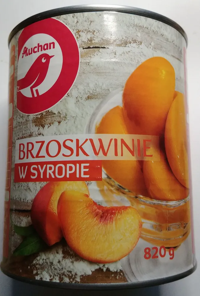Brzoskwinie w syropie