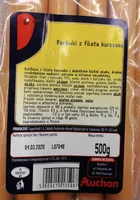 Parówki z fileta kurczaka