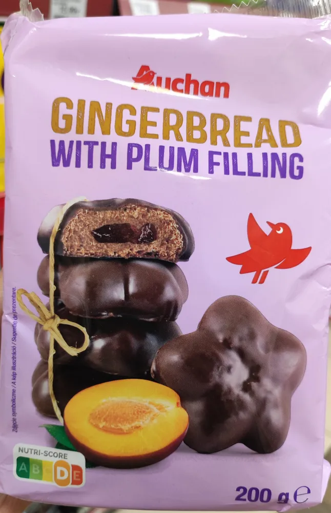 Gingerbread with plumb filling