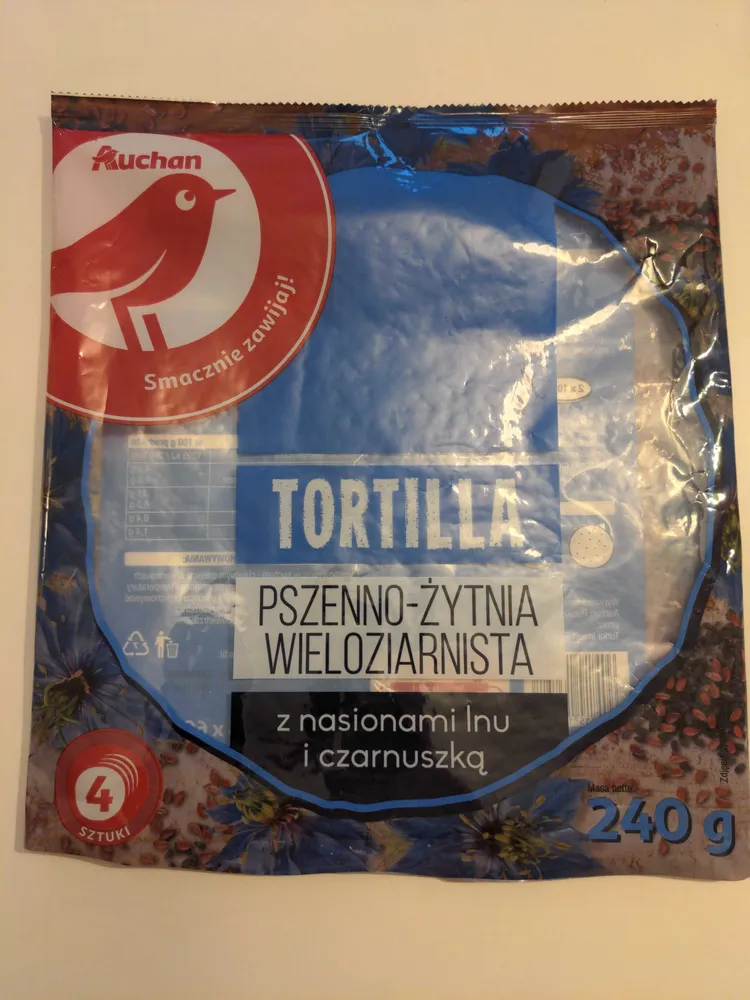 Tortilla Pszenno-Żytnia