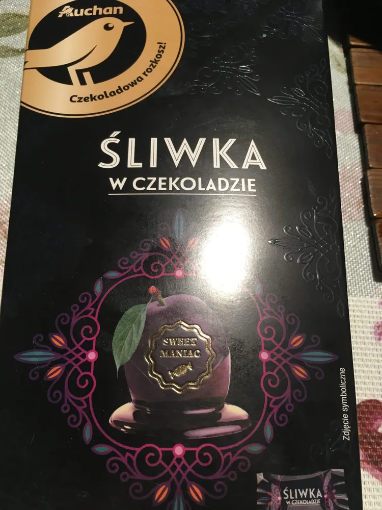 Sliwka kandyzowana w czekoladzie