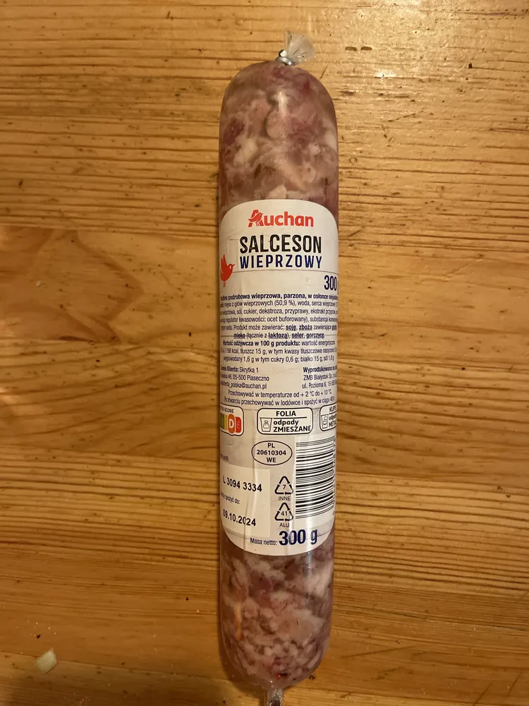 Salceson Wieprzowy Auchan
