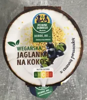 Wegańska jaglanka na kokosie