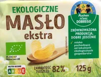 Ekologiczne masło ekstra 82%