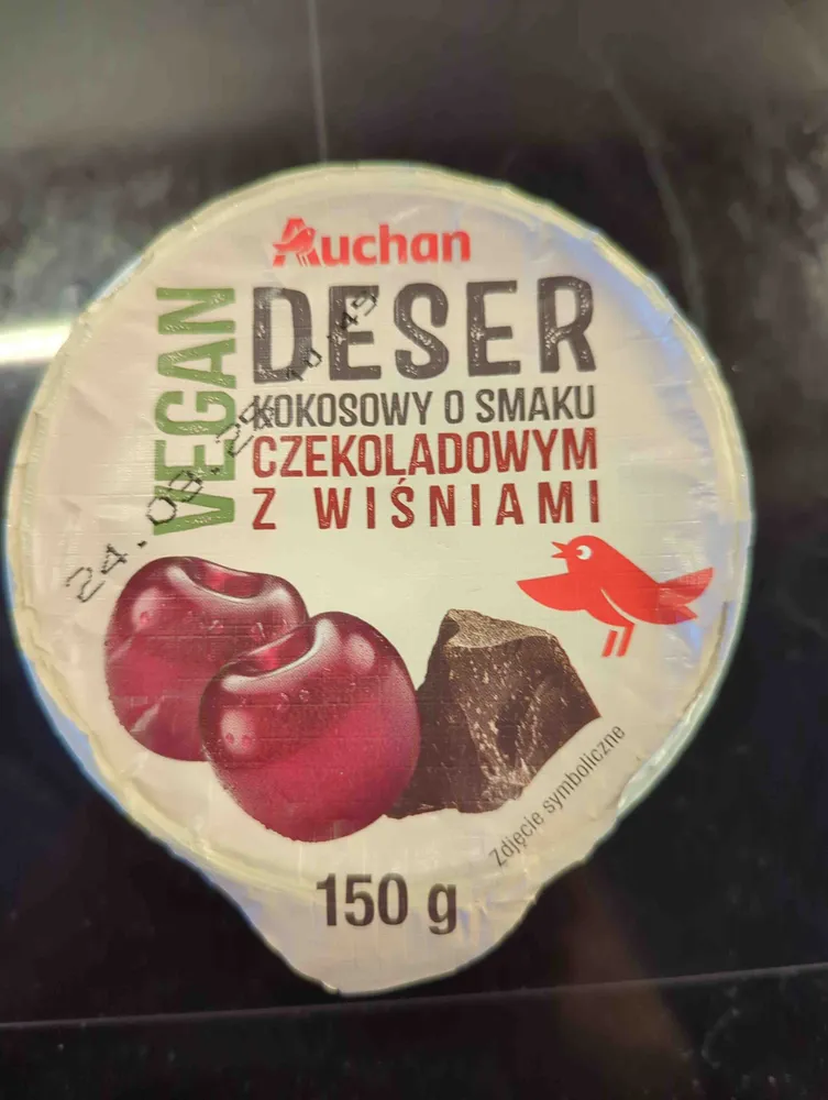 Deser czekoladowy vegan