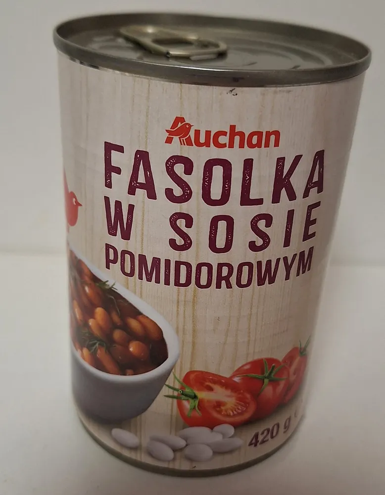Fasola biała w sosie pomidorowym