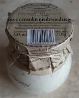 Sos z czosnku niedźwiedziego