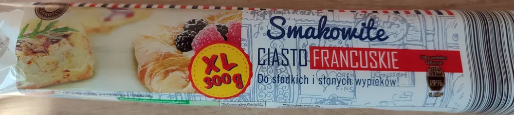 Smakowite ciasto francuskie