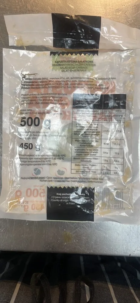 kapusta kiszona sałatkowa Dyspol