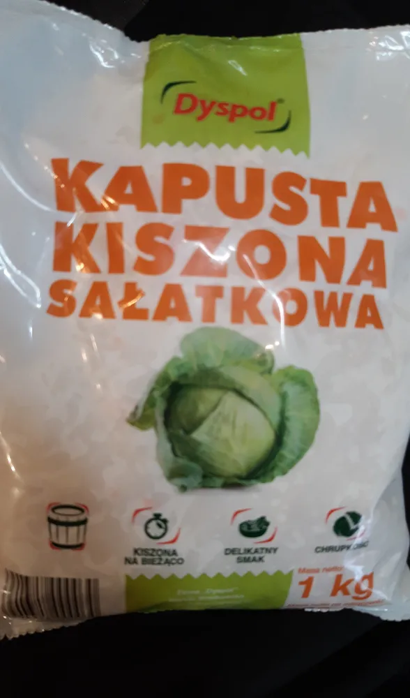 Kapusta Kiszona Sałatkowa