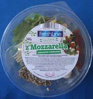 Lunchbox z mozzarellą i suszonymi pomidorami