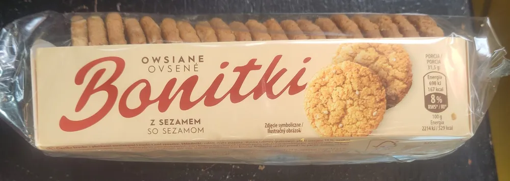Owsiane z sezamem