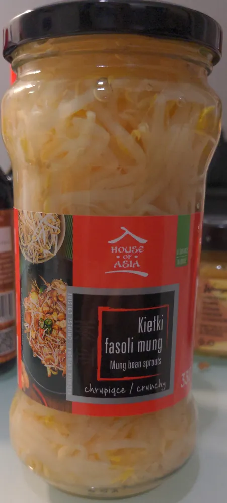 Kiełki fasoli mung