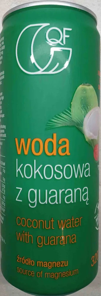 Coconut water with guarana