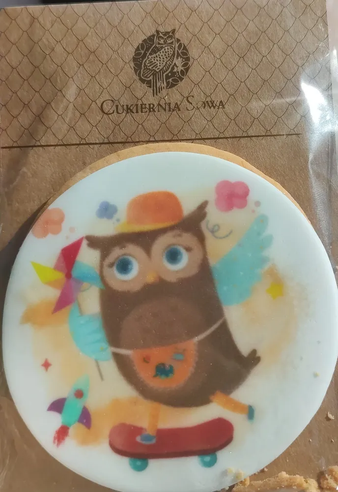 Ciastko z dekoracją