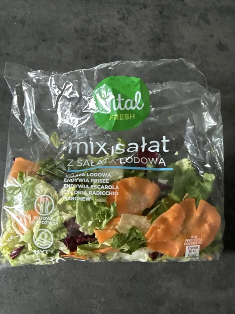 Mix Salad Z Sałatą Lodową
