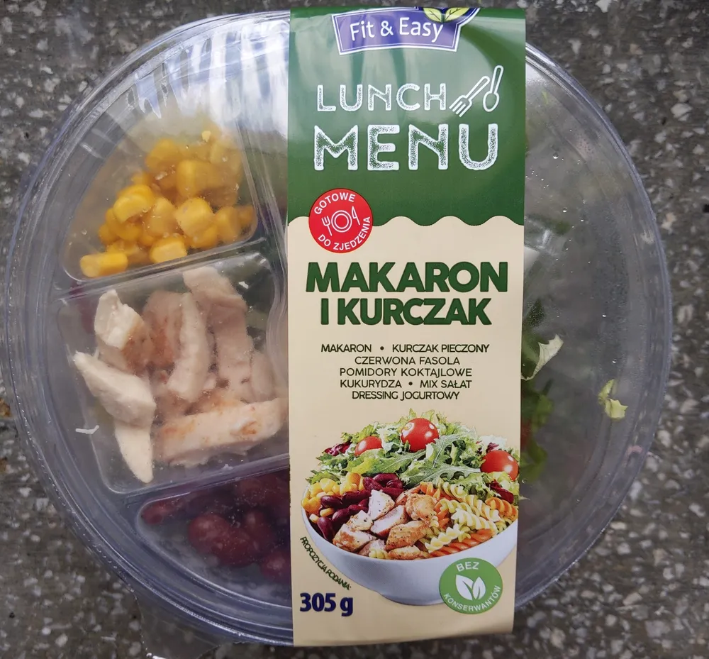 Makaron i kurczak