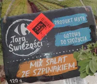 Mix salat ze szpinakiem