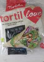 Tortil love, wheat flour wraps