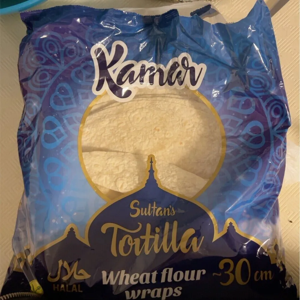 Wheat flour wraps