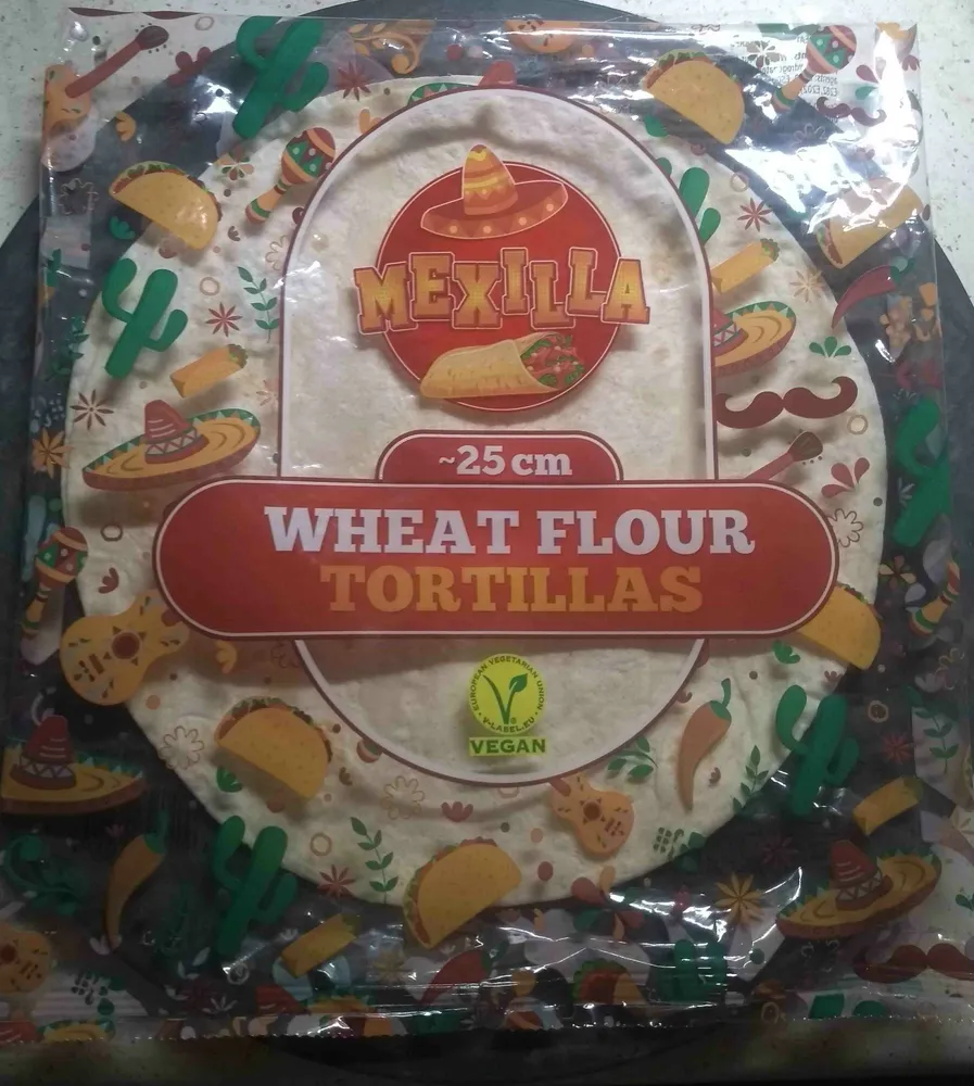 Wheat flour tortillas