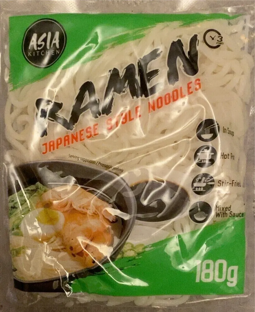 Ramen japanese style noodles