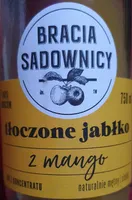 Bracia Sadownicy tłoczone jabłko z mango - sok tłoczony z jabłek z przecierem z mango