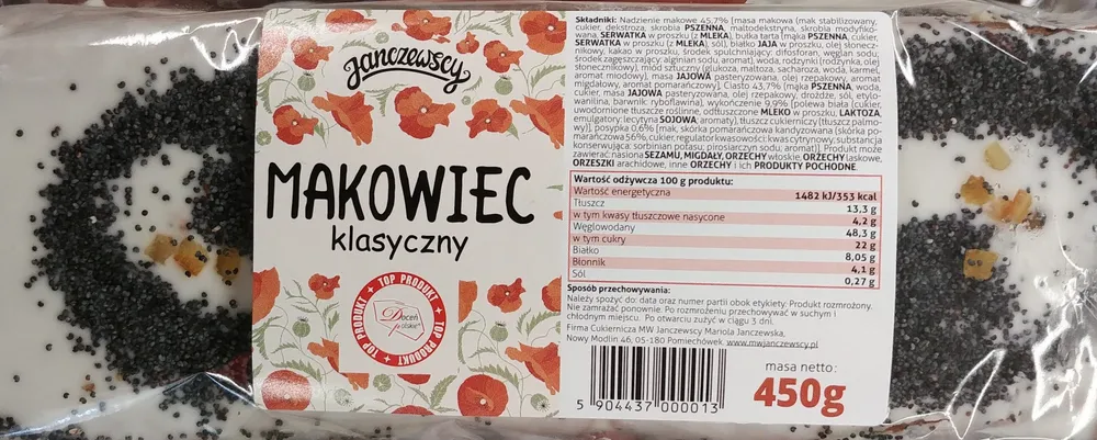 Makowiec klasyczny
