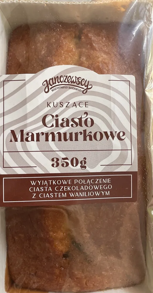 Kuszące ciasto marmurkowe