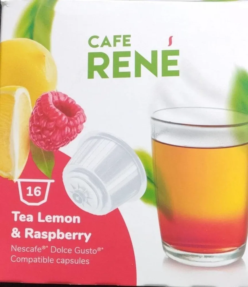 Tea lemon raspberry