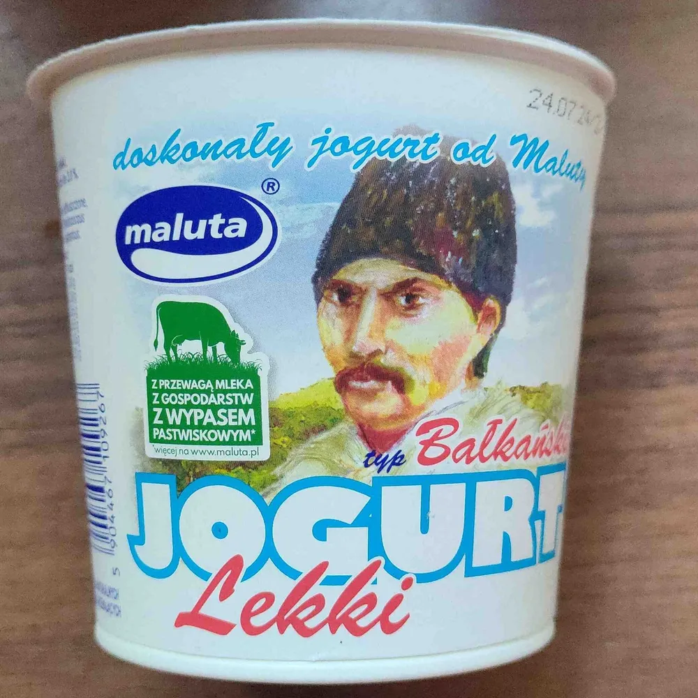 Jogurt lekki typ bałkański