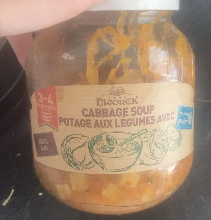 Cabbage soup potage aux legumes