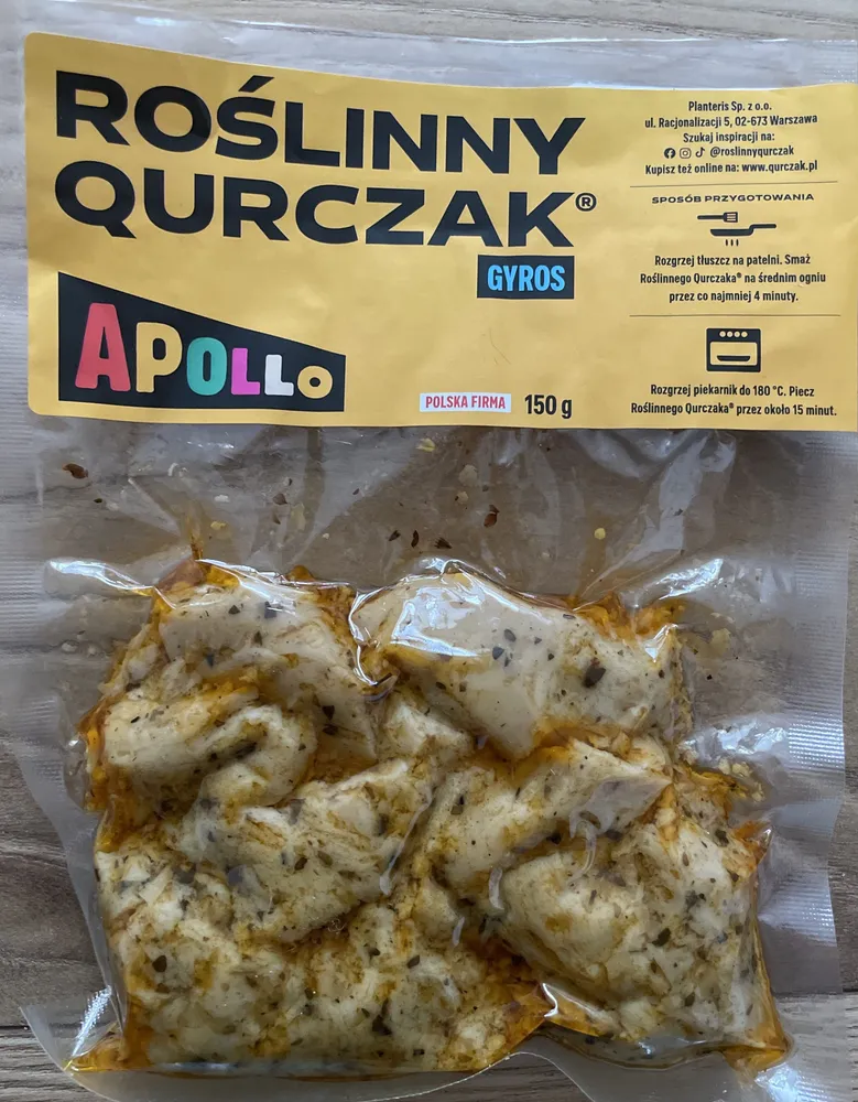 Roślinny Qurczak Gyros
