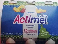 Actimel o smaku wieloowocowym