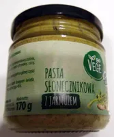 Pasta słonecznikowa z jarmużem