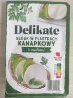 Serek w plastrach kanapkowy z ziołami