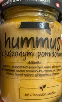 hummus z suszonymi pomidorami